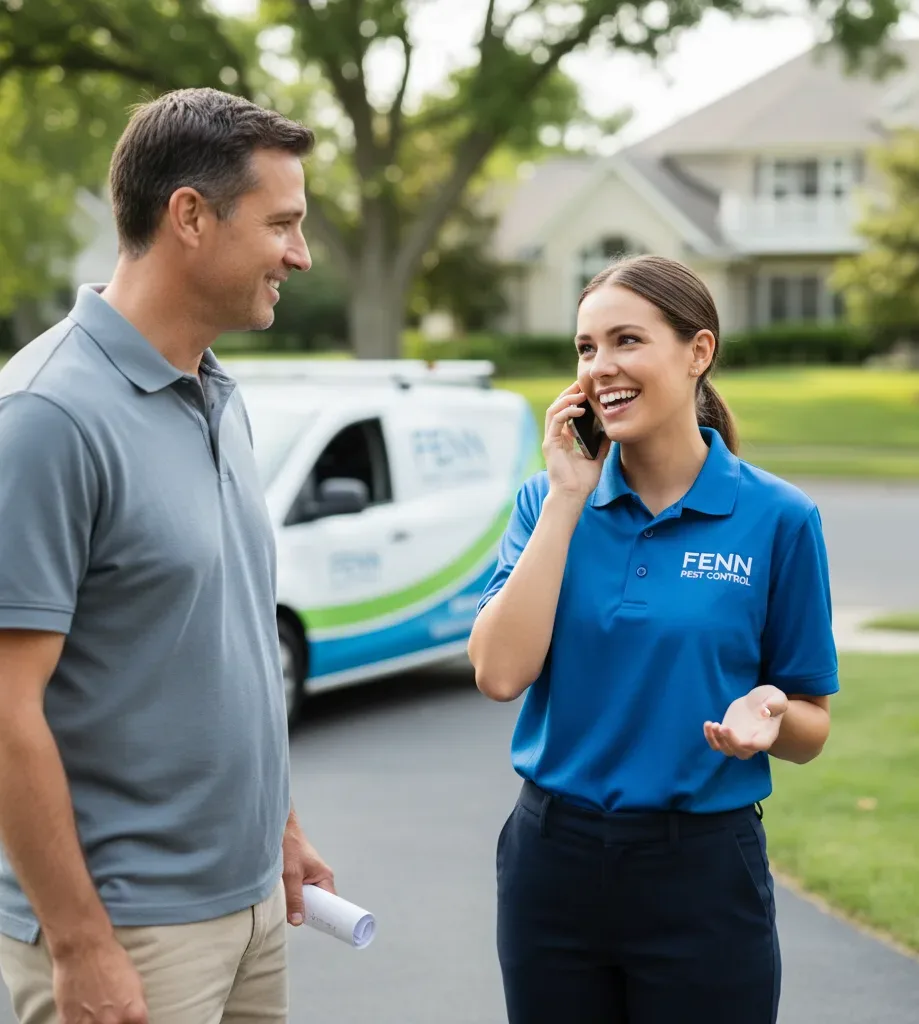 Fenn Pest Control customer support in West Des Moines